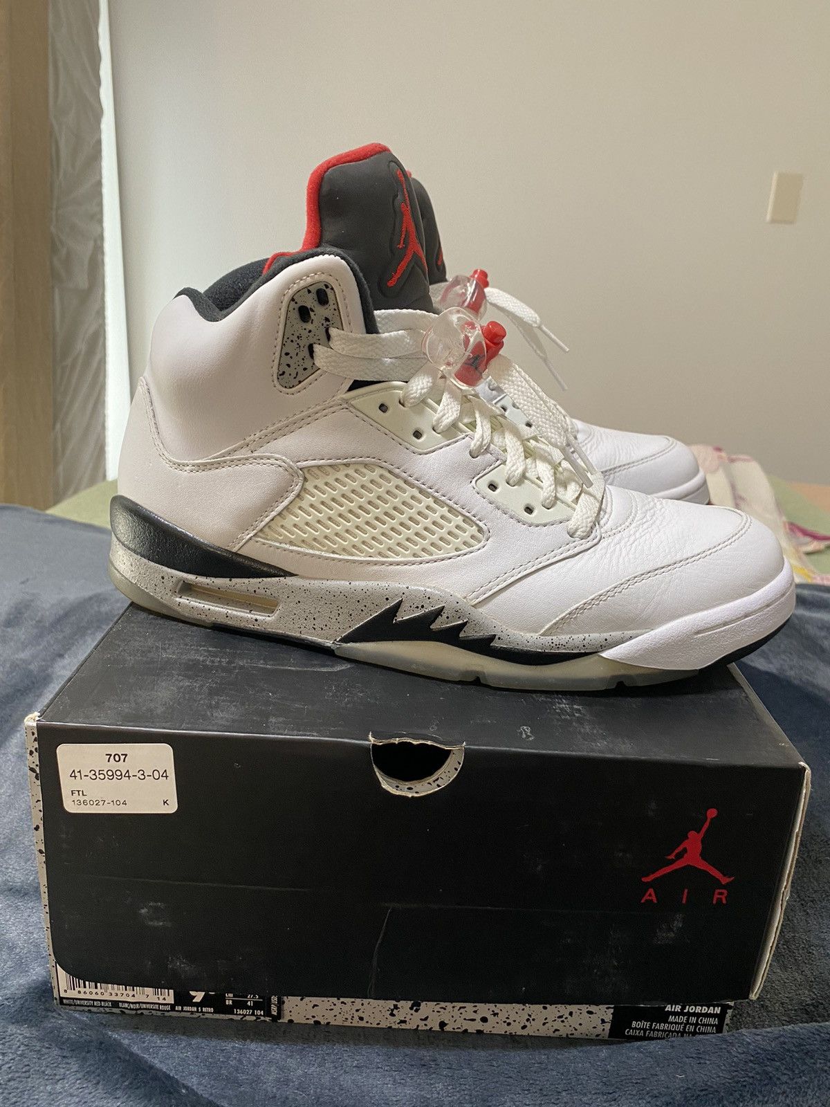 Air Jordan 5 Cement 2019 Men’s Shoes
