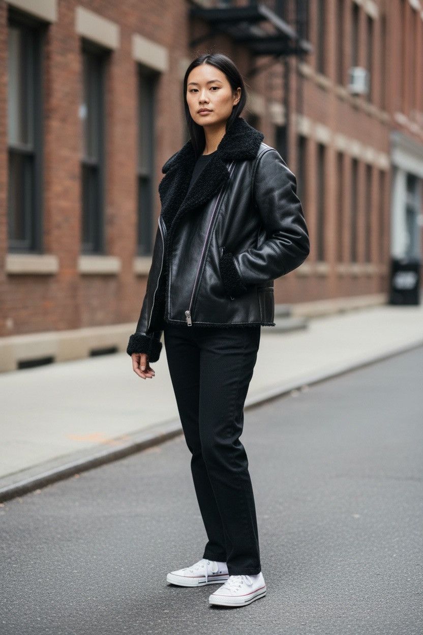 Other Women’s genuine leather jacket Size M / US 6-8 / IT 42-44 - 2 Thumbnail