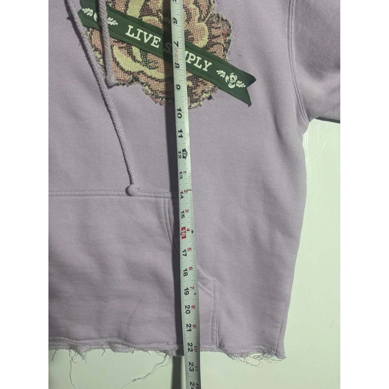 Other Future Fantasy Delight Tapestry Patchwork Hoodie w/Rose &But Size L / US 10 / IT 46 - 9 Thumbnail