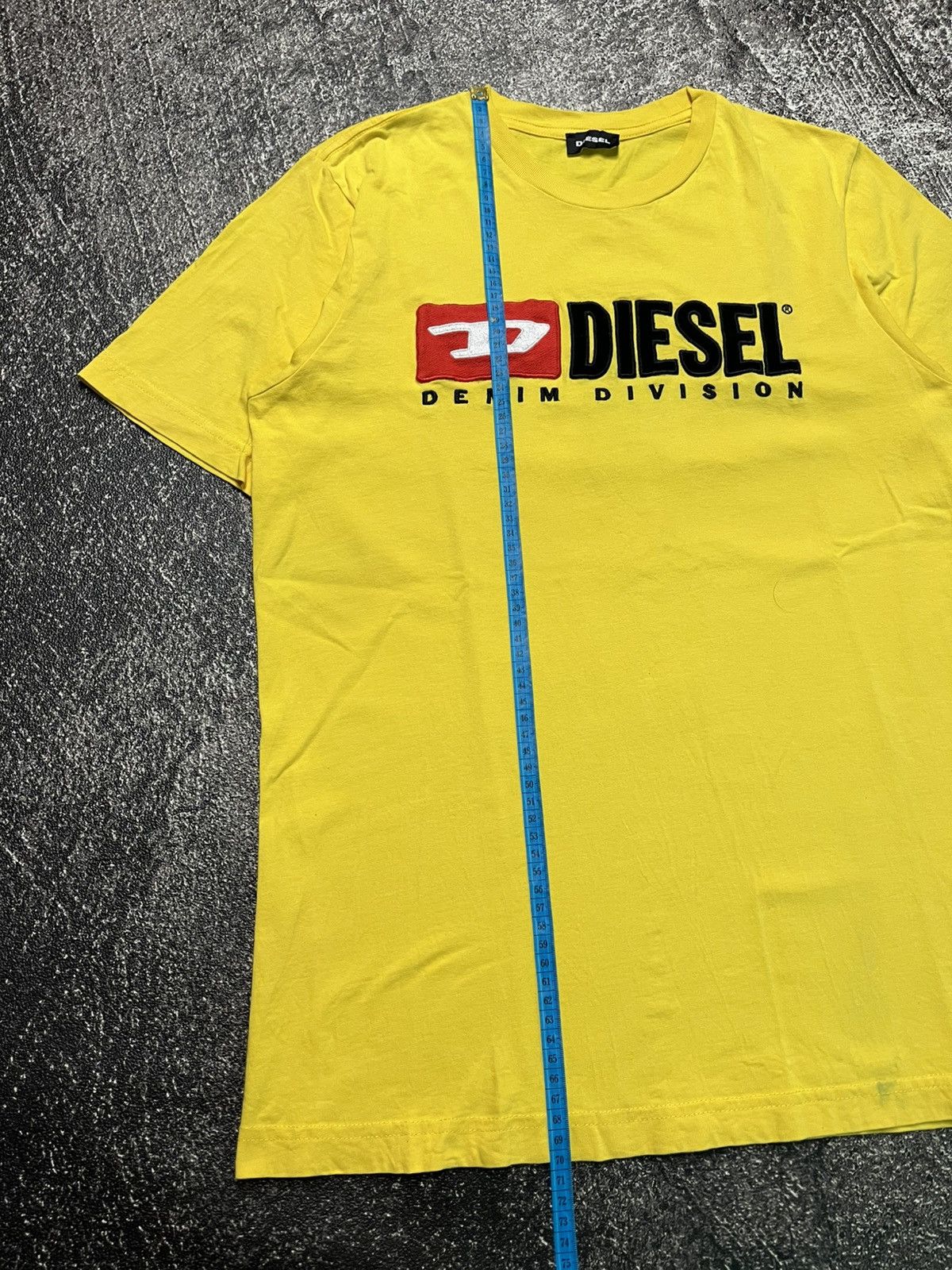 Diesel Diesel Denim Division Yellow T-Shirts Size US M / EU 48-50 / 2 - 8 Thumbnail