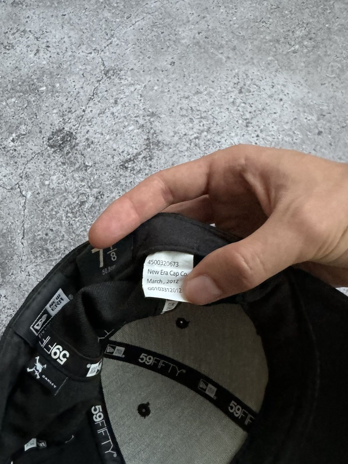 Oakley × Vintage Vintage Oakley X New Era big logo cap Size ONE SIZE - 13 Thumbnail