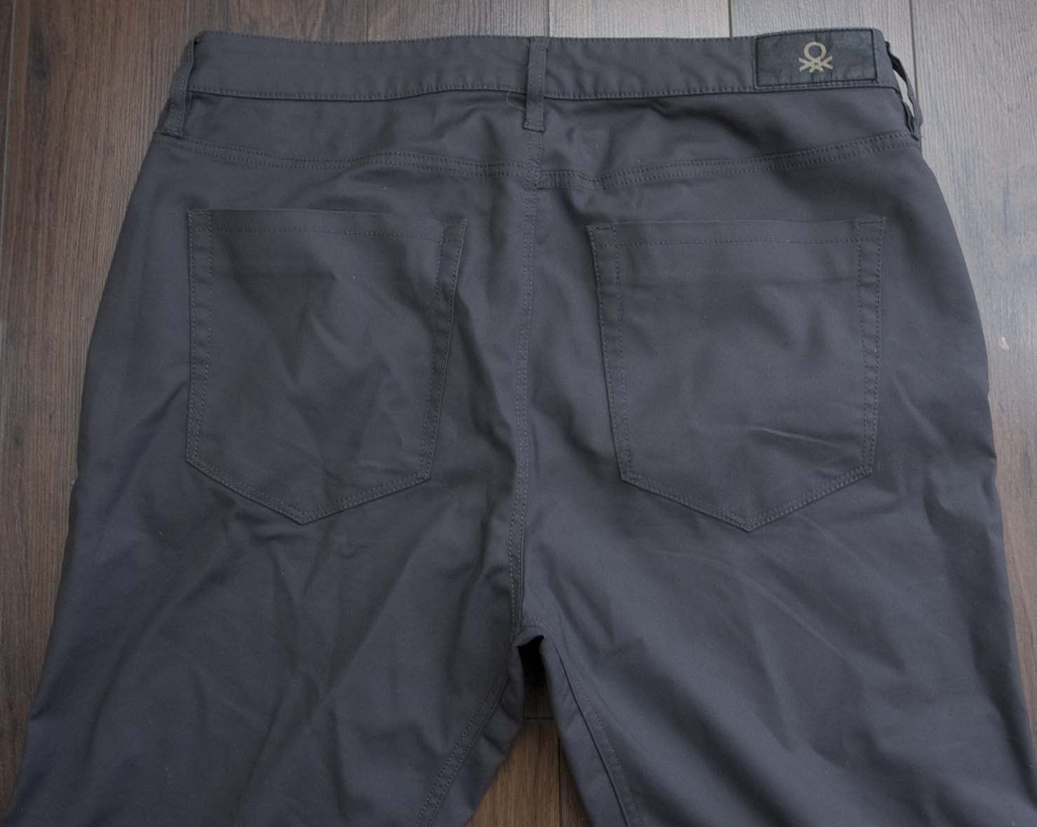 United Colors Of Benetton United Colors of Benetton Pants Size 36x26.5 Dark Gray Size US 36 / EU 52 - 3 Thumbnail