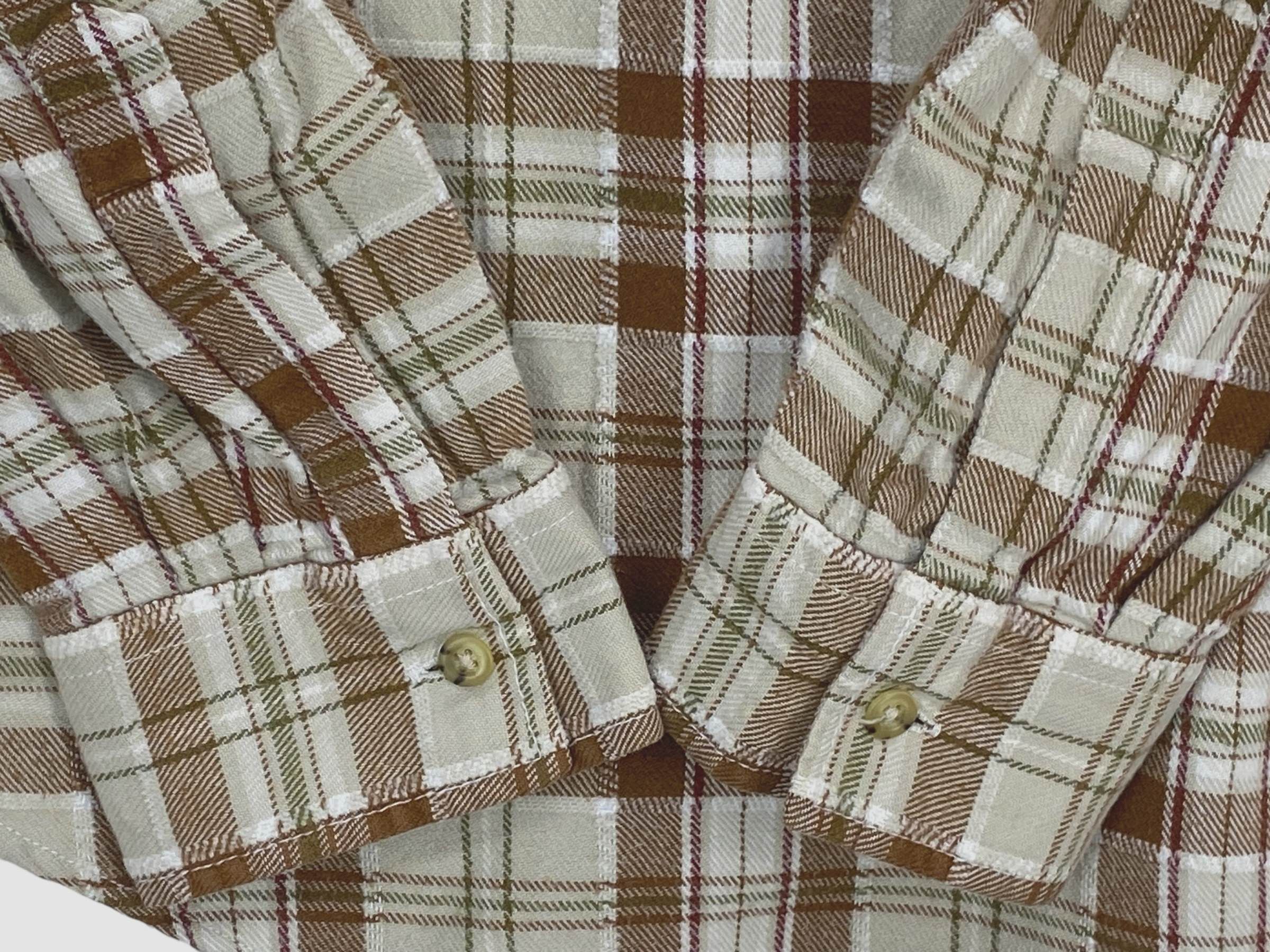 Oshkosh Vintage Oshkosh Plaid Flannel Shirt 90s Workwear Button-Up Size US S / EU 44-46 / 1 - 10 Thumbnail