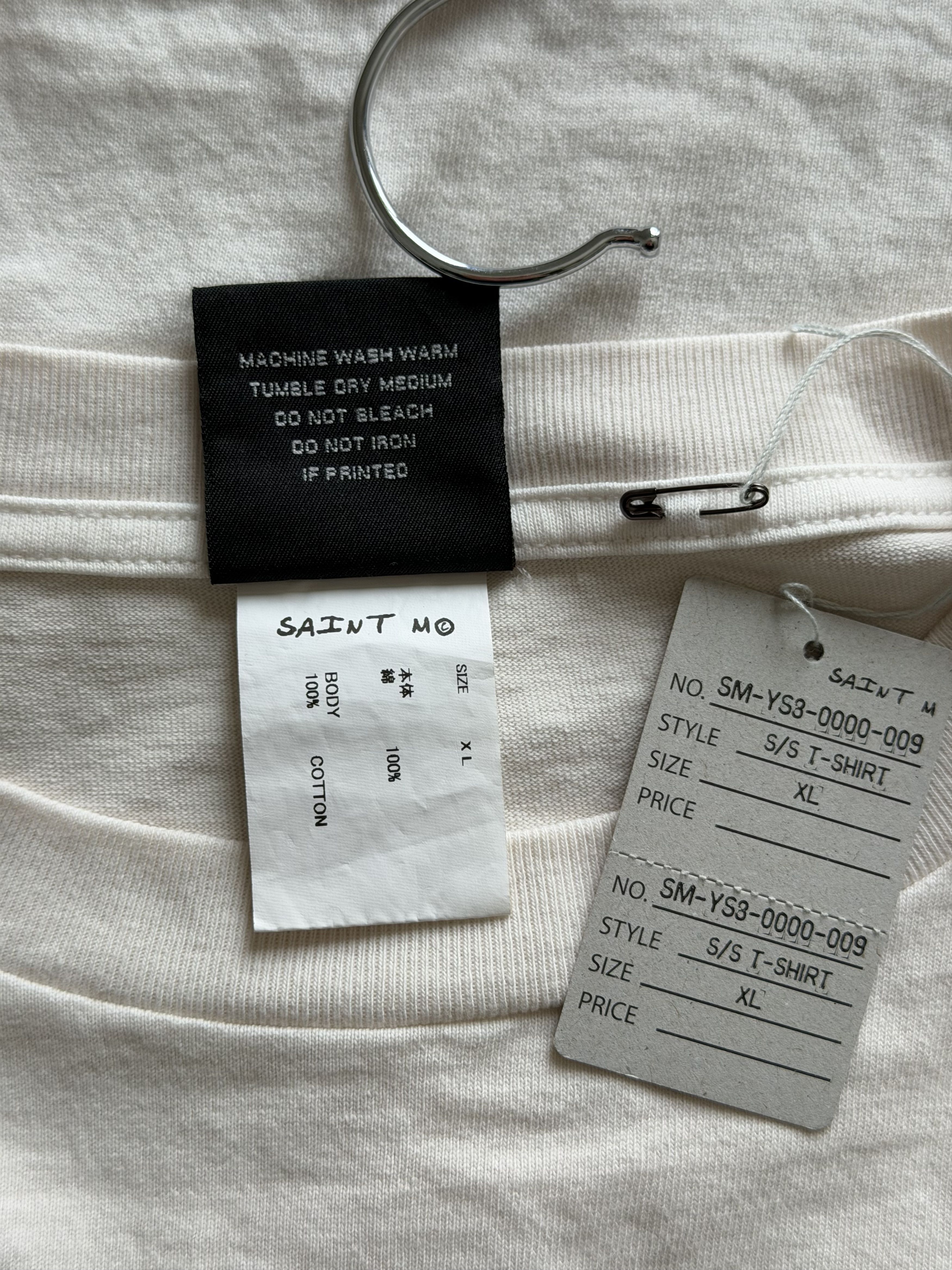Saint Michael Saint Michael Sammy Tee in White Size US XL / EU 56 / 4 - 7 Thumbnail
