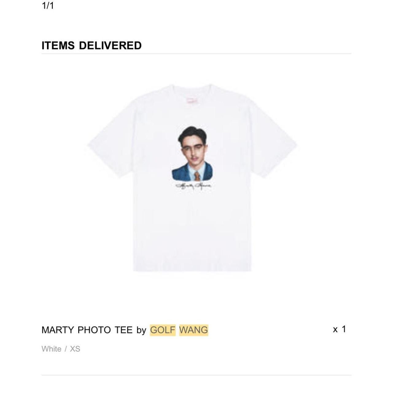 Golf Wang Golf Wang Marty Supreme portrait tee size XS Size US XS / EU 42 / 0 - 3 Thumbnail