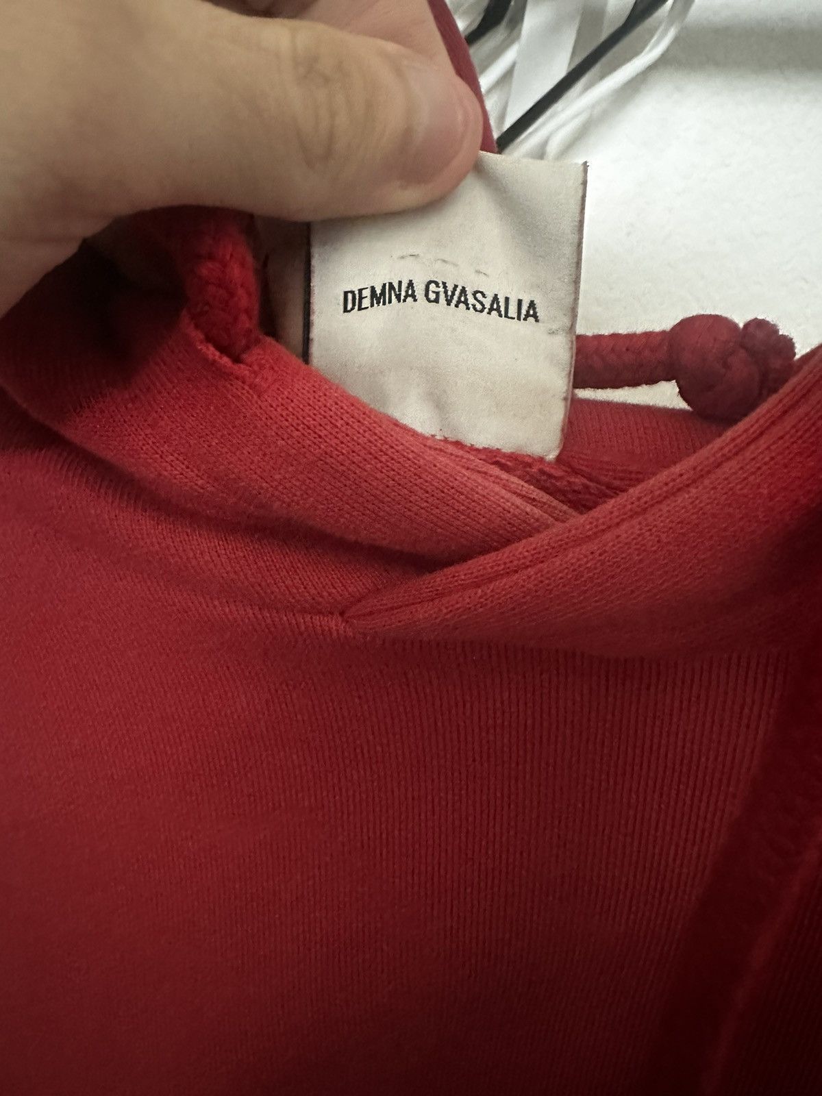 Vetements Vetements Seoul Exclusive Heavy Metal Hoodie – Red Size US M / EU 48-50 / 2 - 6 Thumbnail