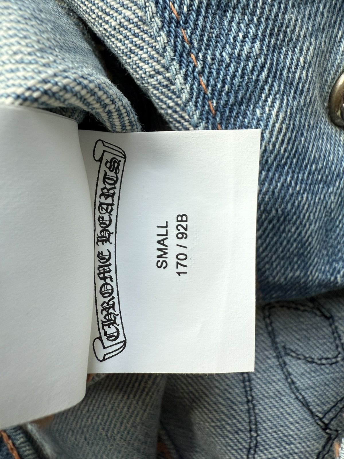 Chrome Hearts Chrome hearts levis cross patches denim jacket Size US S / EU 44-46 / 1 - 8 Thumbnail
