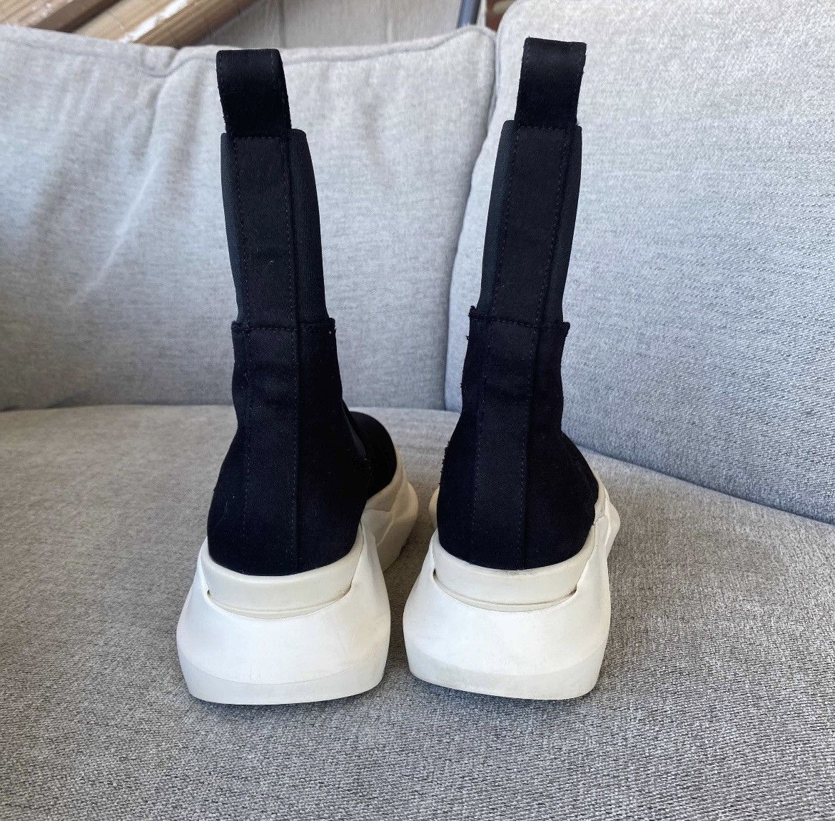Rick Owens × Rick Owens Drkshdw RICK OWENS DRKSHDW Gethsemane Beatle Abstract Boots Size US 5.5 / EU 38 - 4 Thumbnail