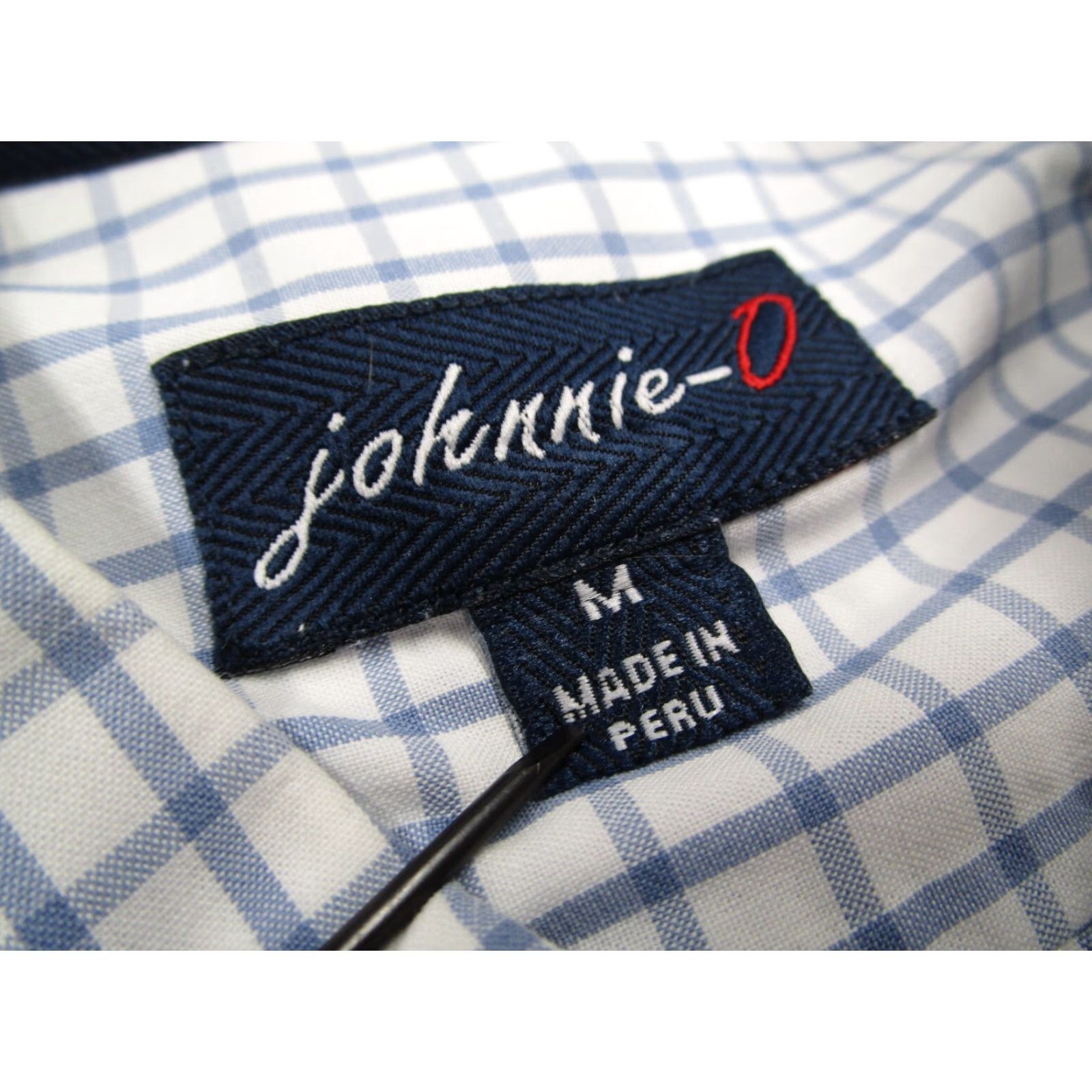 johnnie-O VINTAGE? No — Johnnie-O Button-Up Shirt Mens Medium Blue Check 100% Pima Cotton Long Sleeve Casual Workwear Classic Button-Front Modern Fit Mens Size US M / EU 48-50 / 2 - 3 Thumbnail