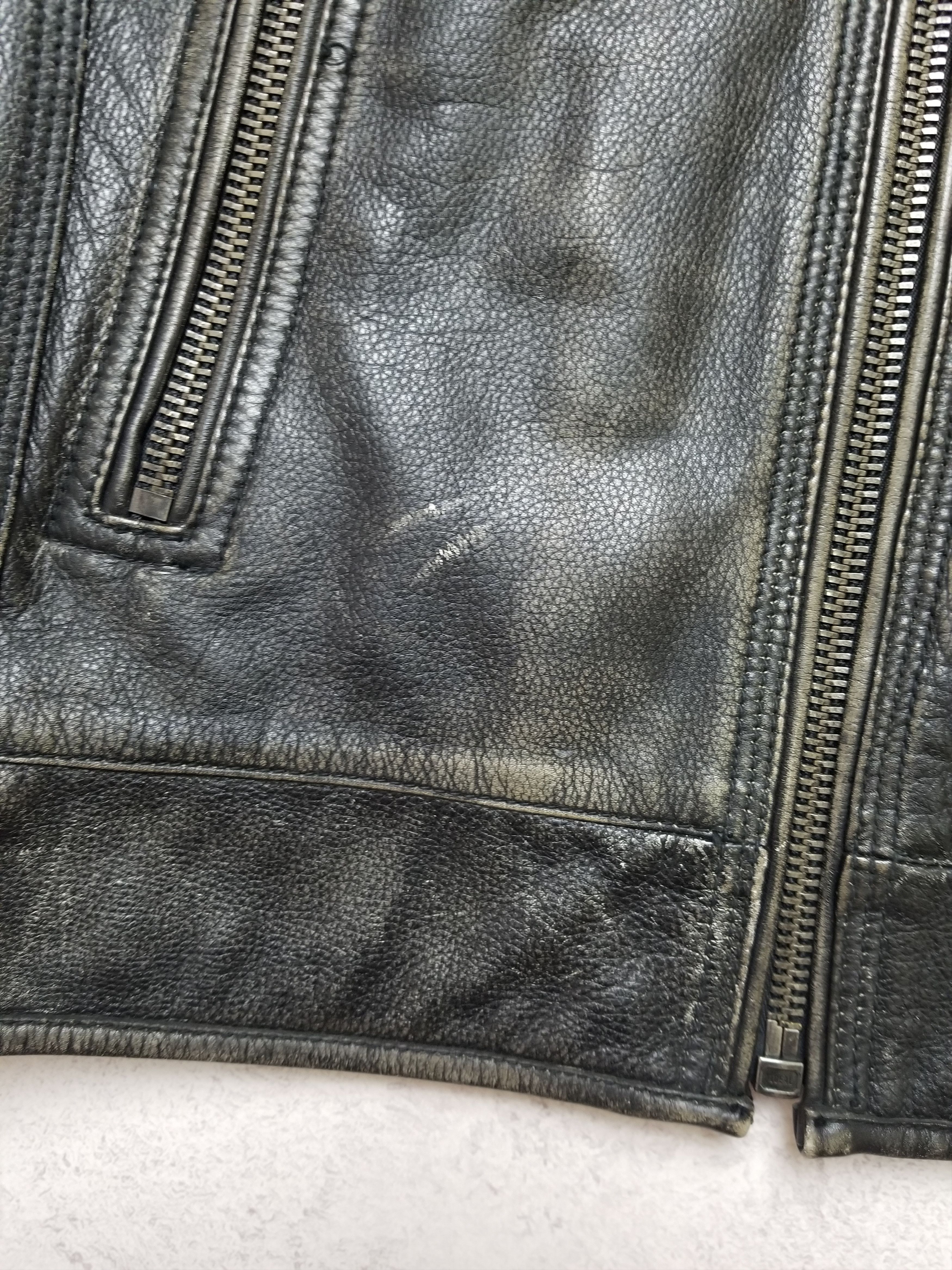 Superdry Leather Motorcycle Jacket RARE Limited UK Indian Chief Size US L / EU 52-54 / 3 - 9 Thumbnail
