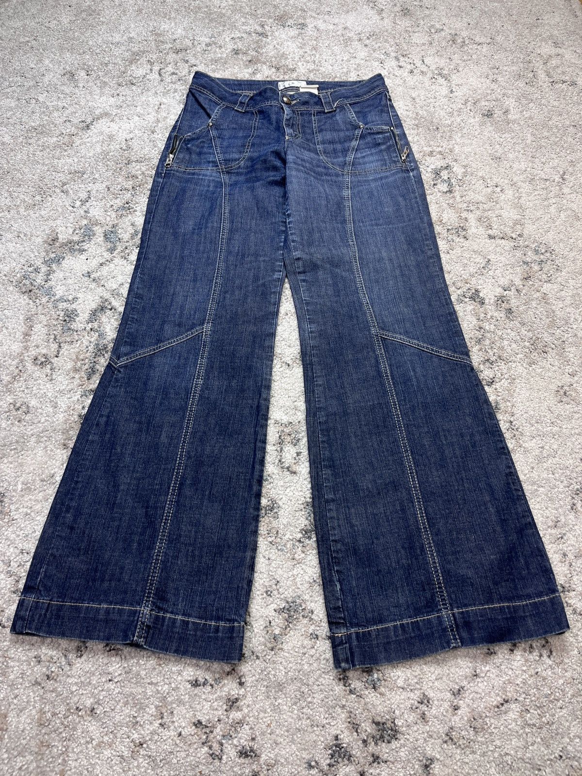 Vintage RICK CARDONA BAGGY 1990s BONDAGE PANTS - LOT № 3185 Size US 32 / EU 48 - 1 Thumbnail
