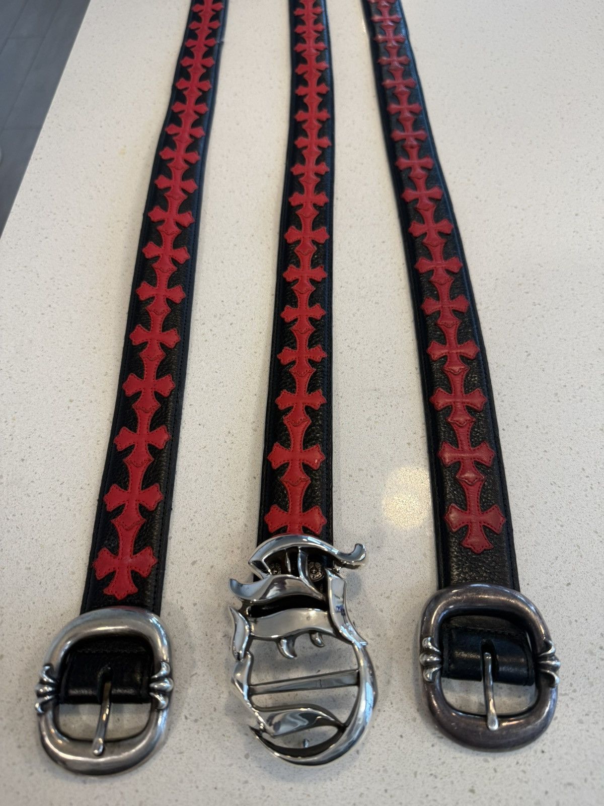 Chrome Hearts CHROME HEARTS RED CROSS GUNSLINGER Size 38 - 20 Thumbnail