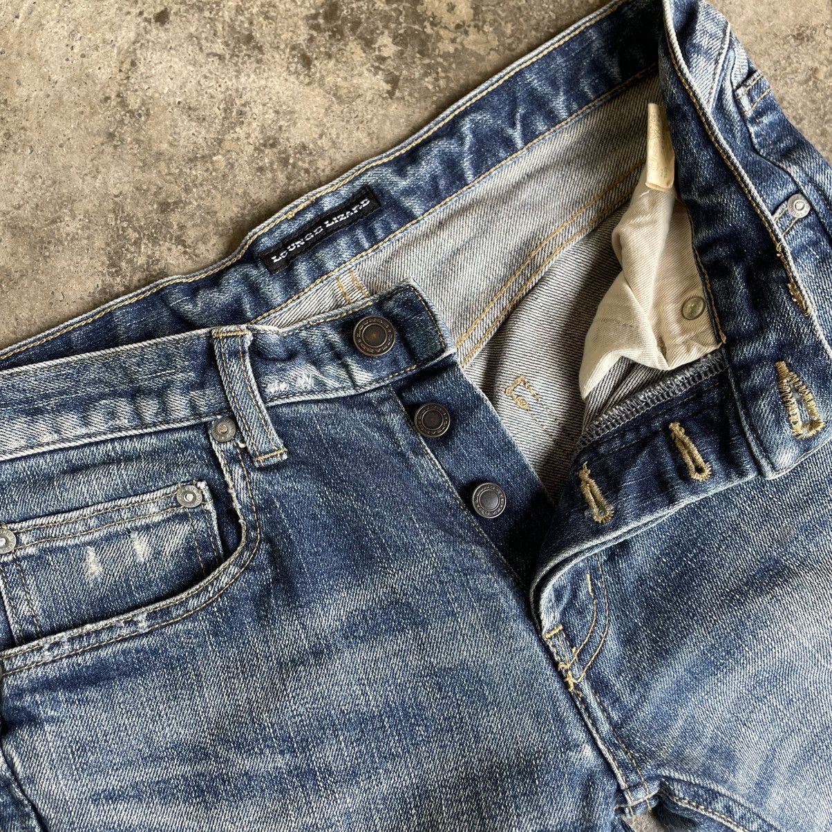 Lounge Lizard 🔥🇯🇵Lounge Lizard Stoned Washed Ripped Distress Skinny Jeans Size US 30 / EU 46 - 11 Thumbnail
