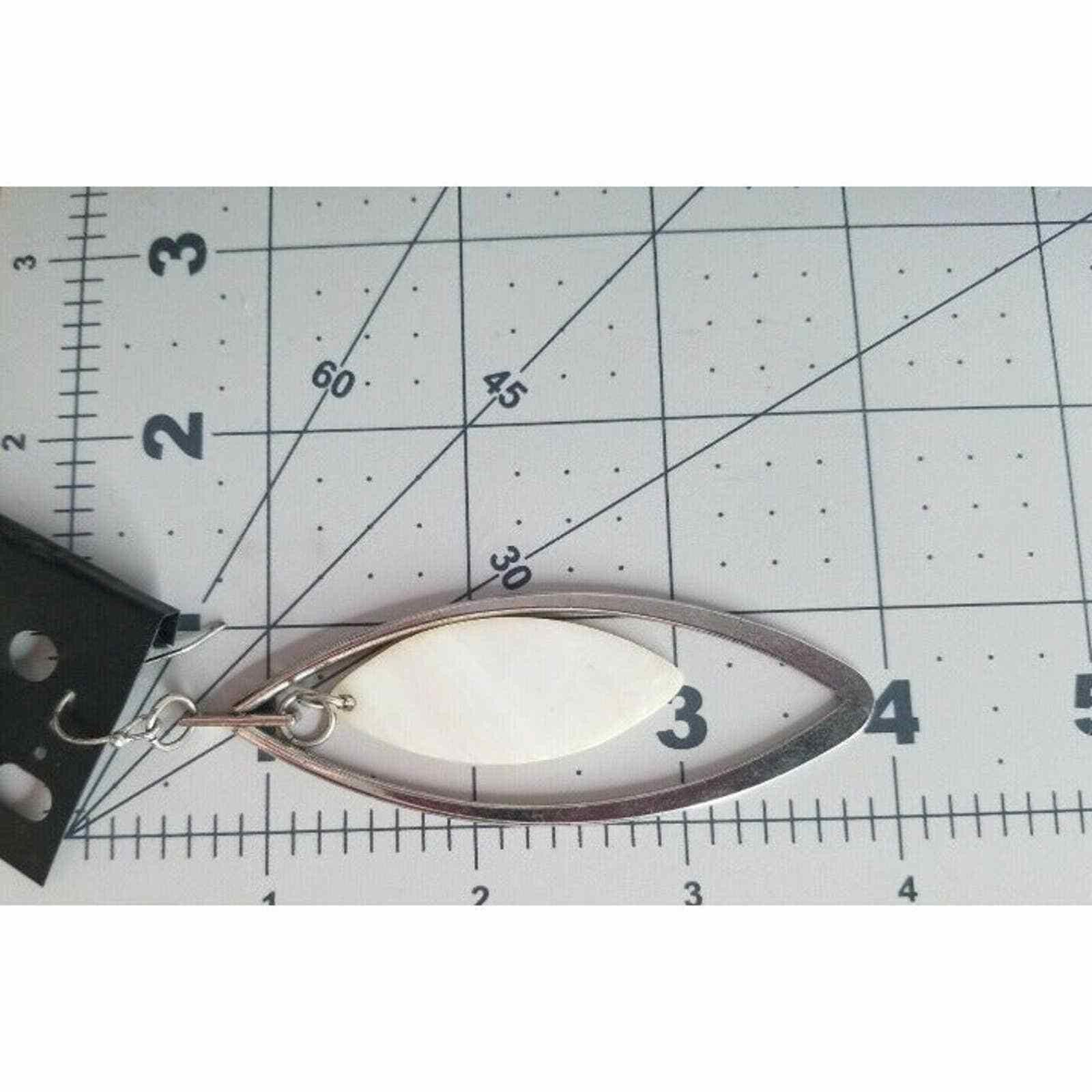 The Unbranded Brand Earrings Ladies Women Fashion Jewelry Teardrop Hoop Hook Sil Size ONE SIZE - 3 Thumbnail