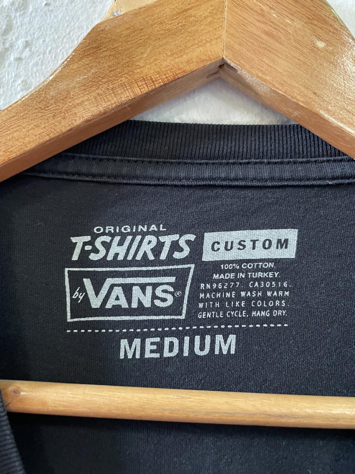 Vans Vans Off The Wall Black Graphic T-Shirt Medium Size US M / EU 48-50 / 2 - 3 Thumbnail