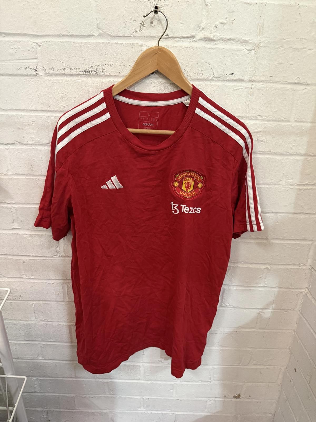 Adidas Manchester United Red Soccer Jersey Size US S / EU 44-46 / 1 - 1 Thumbnail