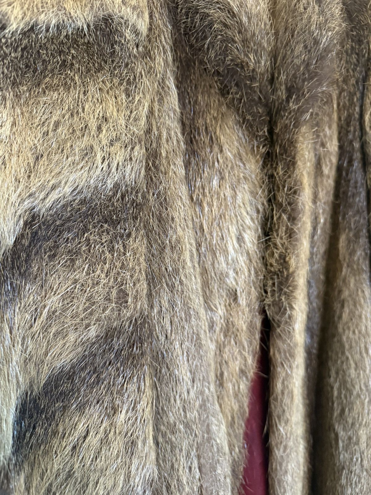 Vintage Argentine Real Otter Fur Coat Size M / US 6-8 / IT 42-44 - 2 Thumbnail