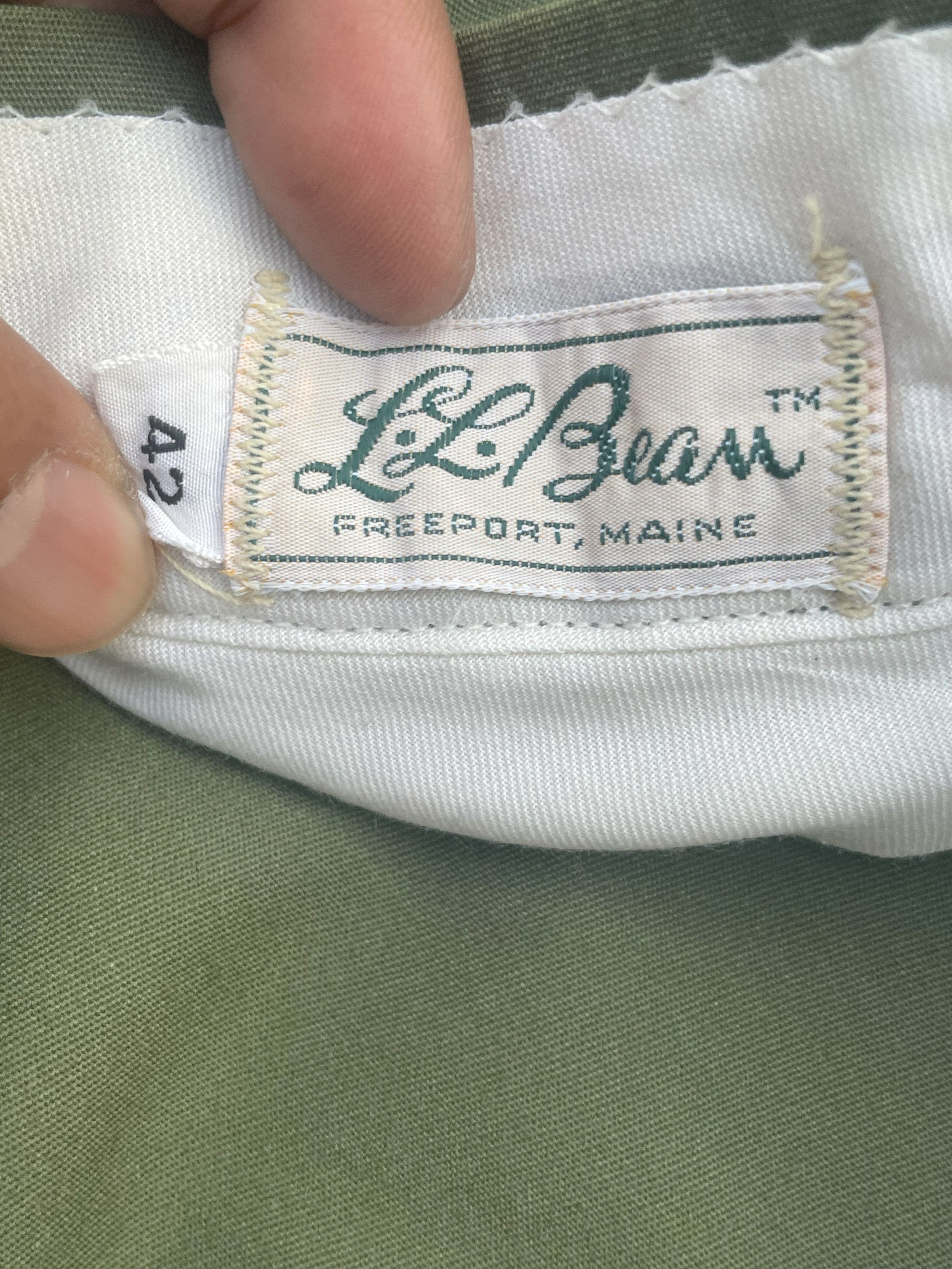 L.L. Bean Vintage 60's LL Bean USMC Trouser Size US 41 - 16 Thumbnail
