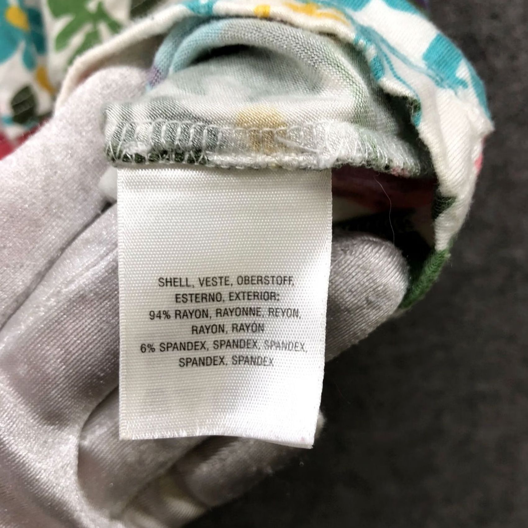 Anthropologie Anthropologie Postmark Off Shoulder Floral Top Womens S Multicolor Floral Jersey Blouse Size S / US 4 / IT 40 - 8 Thumbnail