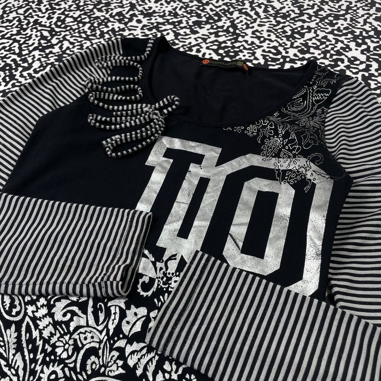 Japanese Brand Vintage Y2K Pianura Studio Japanese Art Style Longsleeve Size L / US 10 / IT 46 - 12 Thumbnail