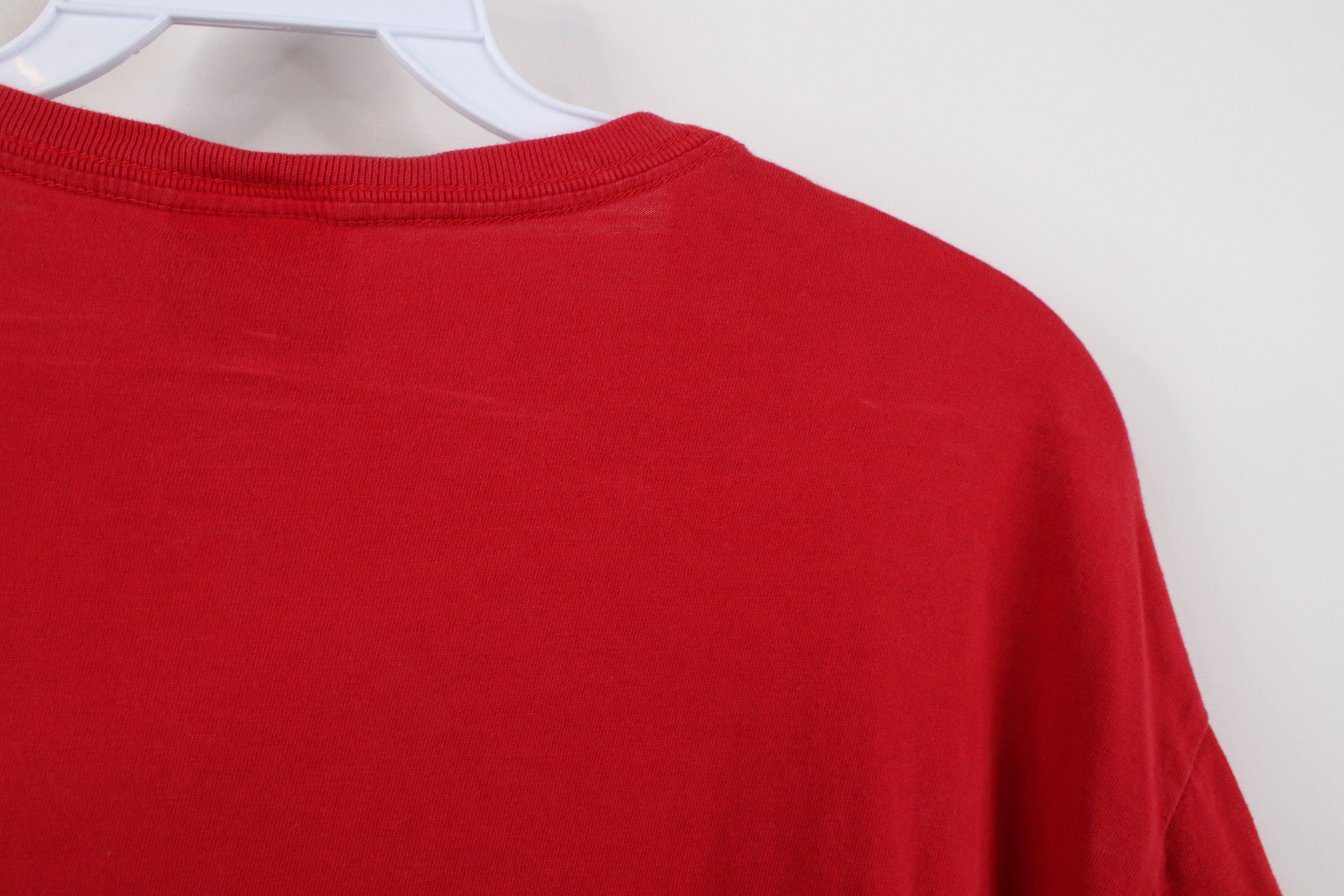 Polo Ralph Lauren Vintage 90s Ralph Lauren Short Sleeve T-Shirt Red USA Size US L / EU 52-54 / 3 - 12 Thumbnail