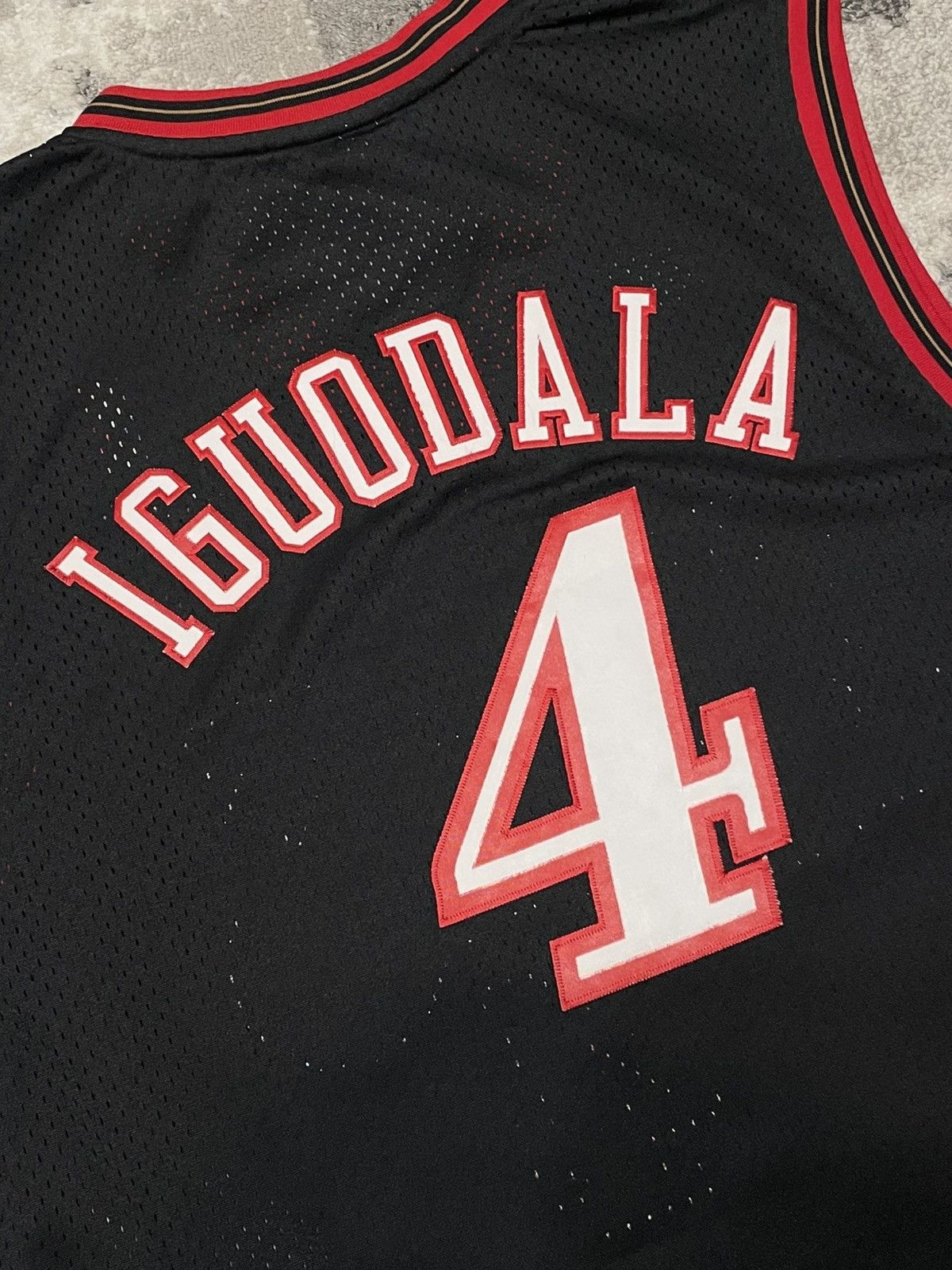 Reebok Vintage Reebok Iguodala Philadelphia Sixers Jersey Supreme Size US XXL / EU 58 / 5 - 9 Thumbnail
