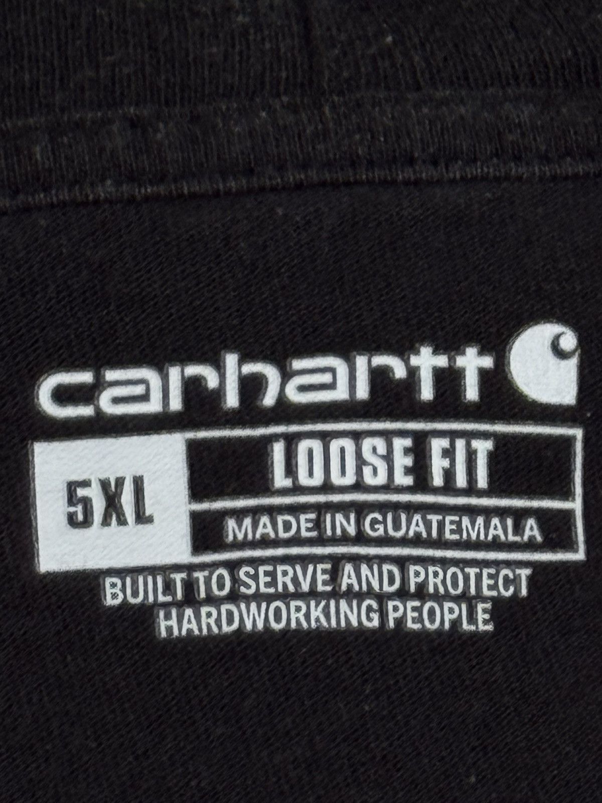 Carhartt Carhartt 5XL XXXXXL Black Pocket Logo Patch Tee Size US XXL / EU 58 / 5 - 3 Thumbnail