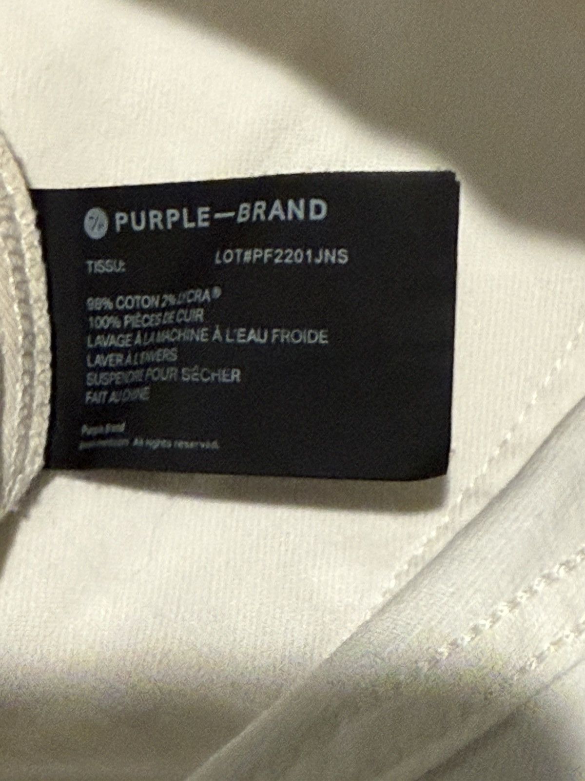 Purple Brand Purple jeans white/grey size 31 Size US 31 - 9 Thumbnail