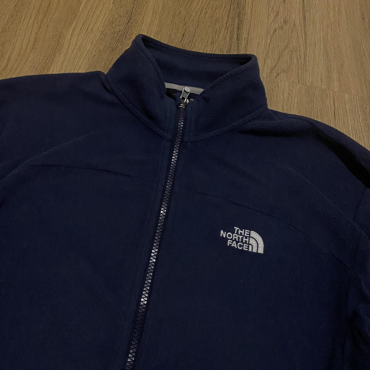 The North Face The North Face navy blue fleece jacket #outdoor Size US L / EU 52-54 / 3 - 3 Thumbnail