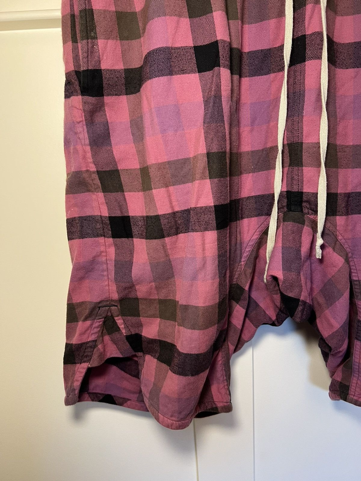 Rick Owens Rick Owens plaid print basket swinger shorts Size US 36 / EU 52 - 5 Thumbnail
