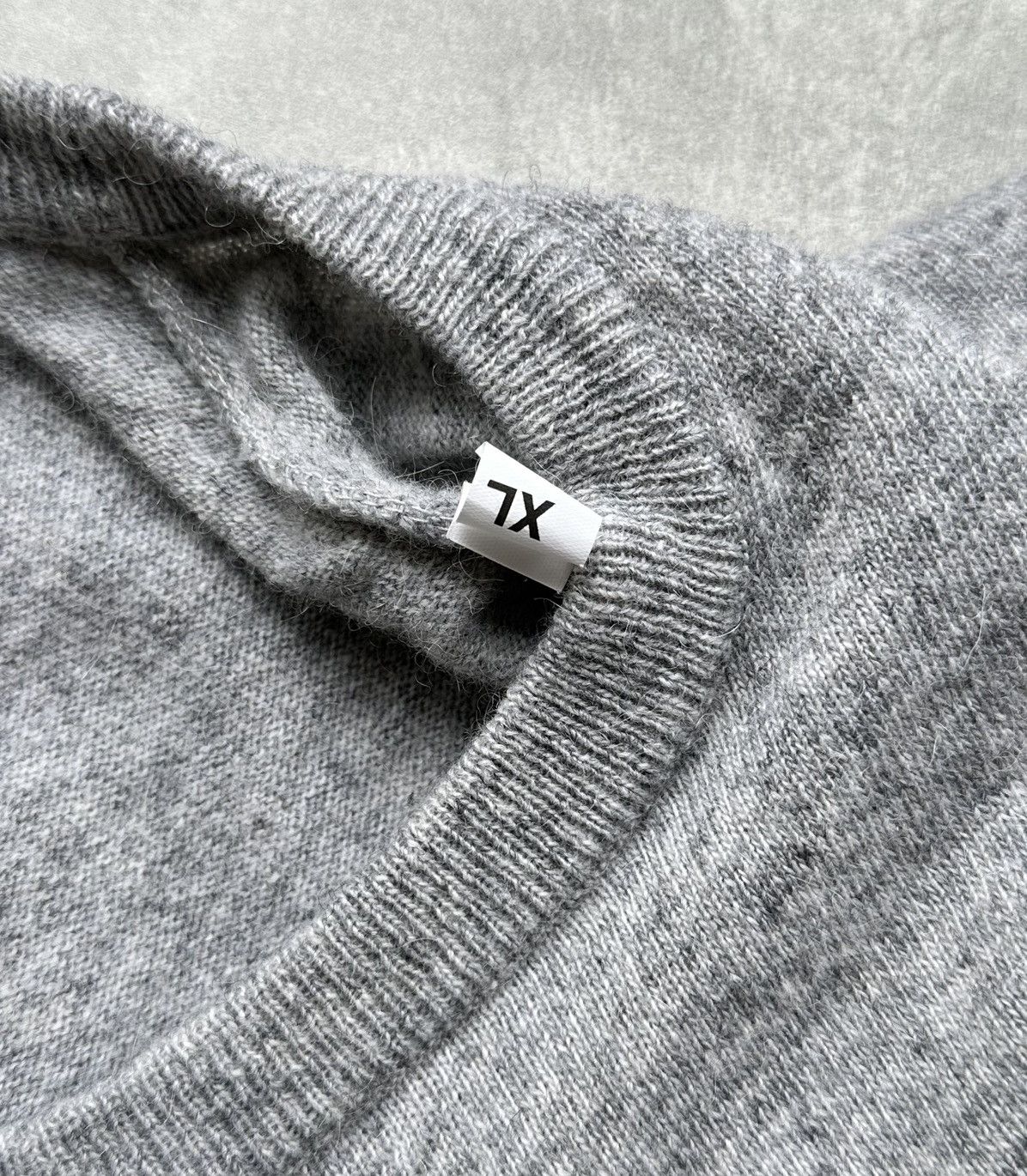 Aquascutum Aquascutum London Men's Grey Alpaca & Wool Sweater Size XL Size US XL / EU 56 / 4 - 7 Thumbnail