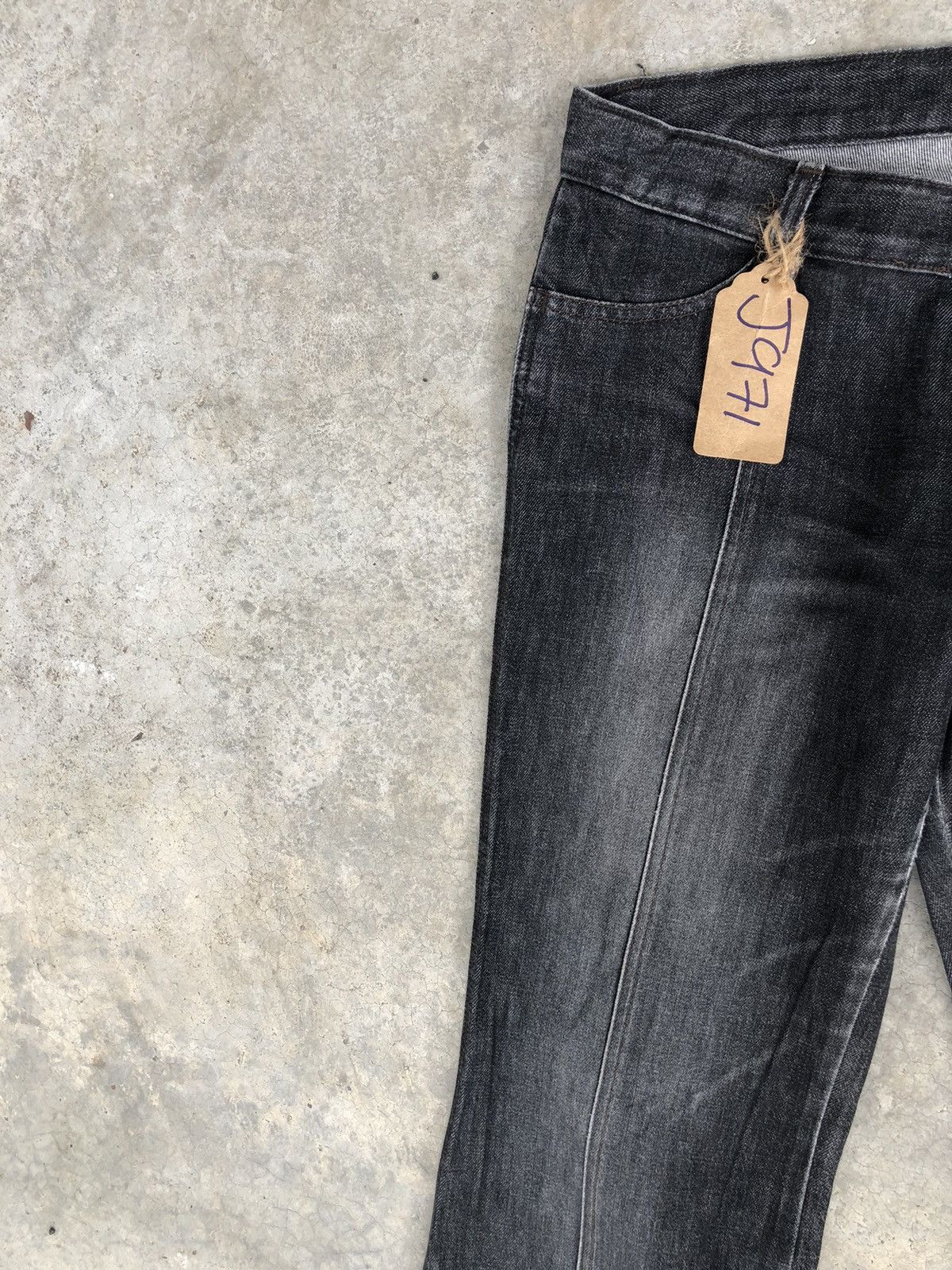 If Six Was Nine Japanese Kumikyoku Flared Jeans Distressed Jeans Size US 32 / EU 48 - 4 Thumbnail
