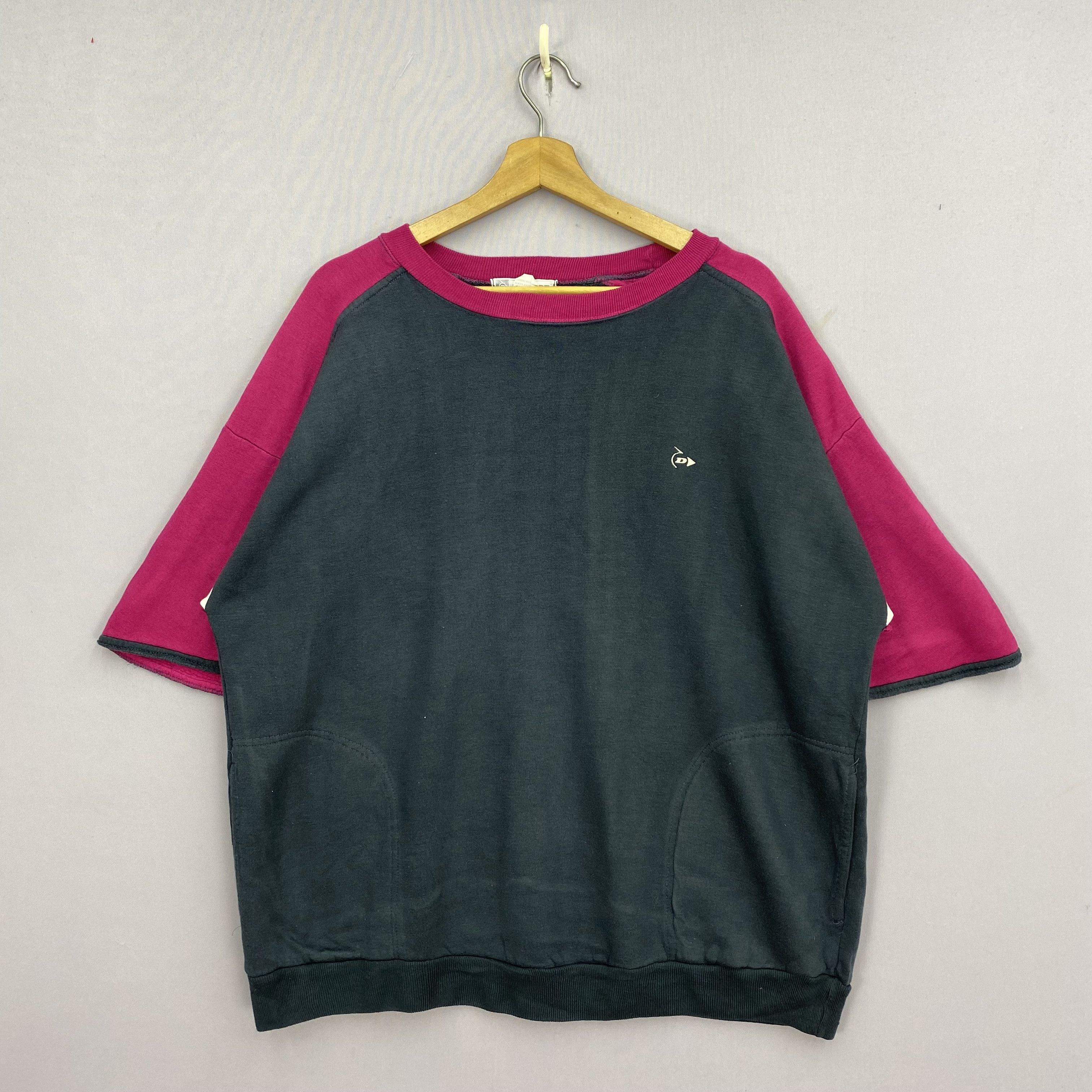 Dunlop Vintage 90s Dunlop Sweater Sweatshirt Jumper Size US L / EU 52-54 / 3 - 1 Thumbnail
