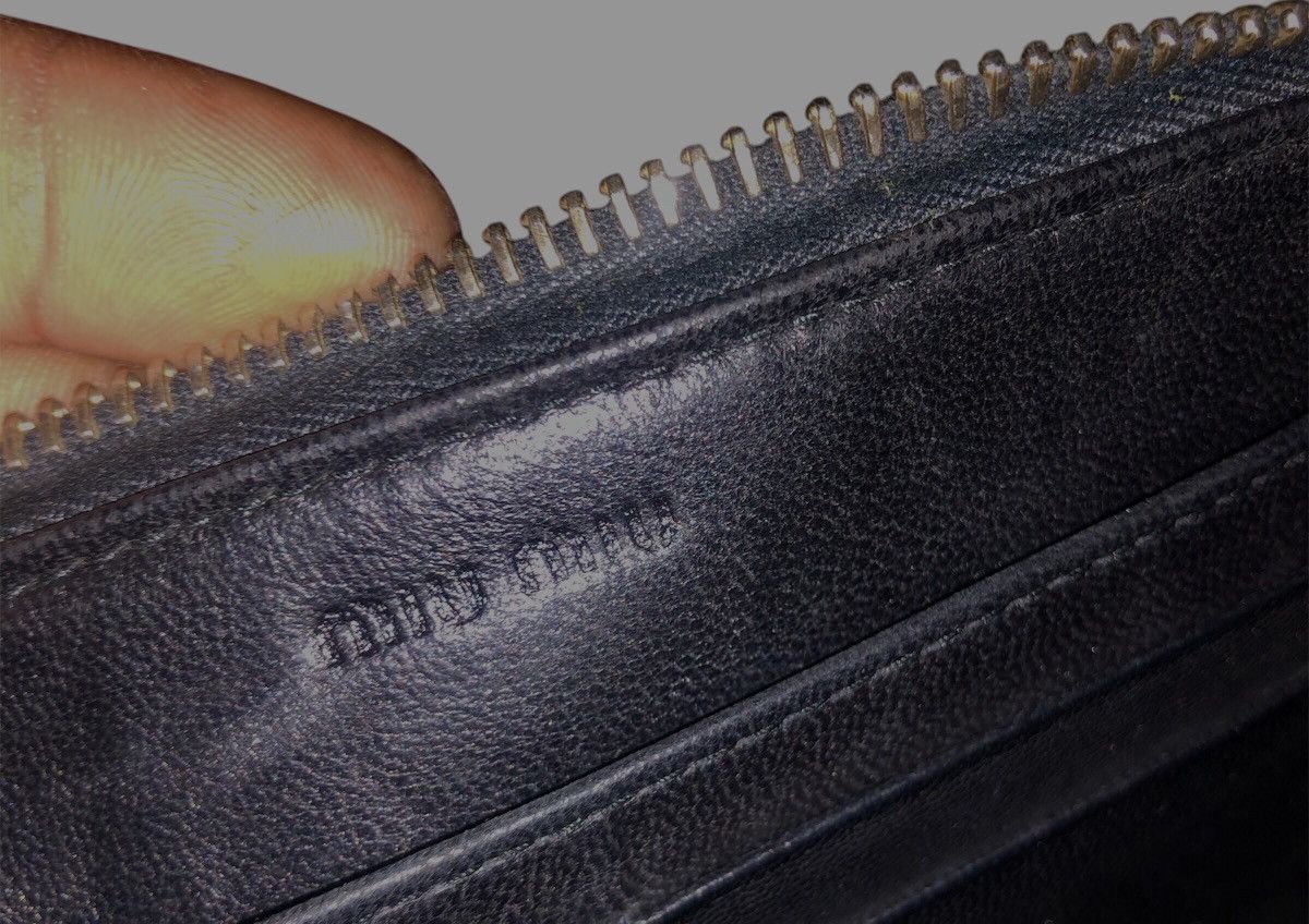 Issey Miyake × Miu Miu × Vintage MIU MIU LONG WALLET SOFT LEATHER ZIPPER WALLET Size ONE SIZE - 9 Thumbnail