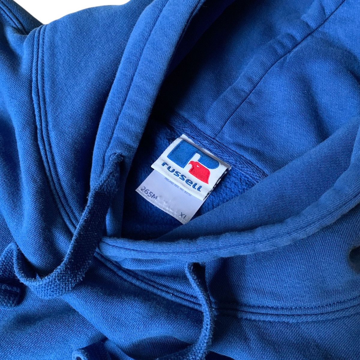 Russell Athletic 🔵VINTAGE RA HOODIE BLUE Size US L / EU 52-54 / 3 - 2 Thumbnail