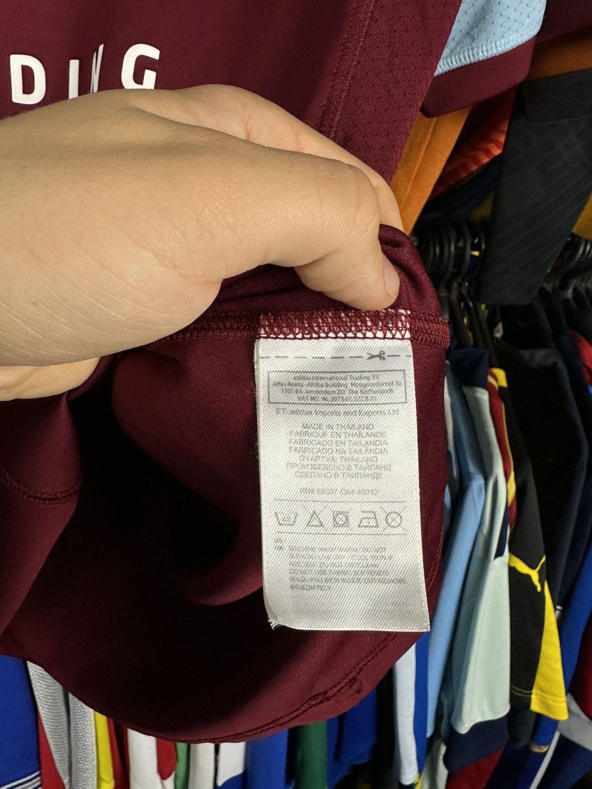 Adidas West Ham United 2013-14 Football Shirt Soccer jersey Adidas Size US M / EU 48-50 / 2 - 10 Thumbnail