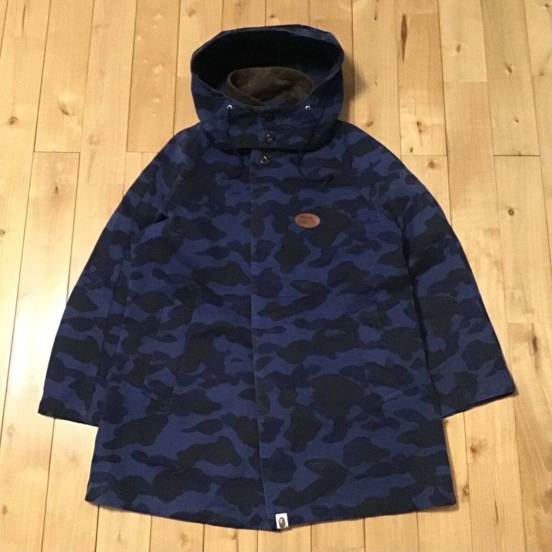 Bape × Nigo BAPE Hoodie coat blue camo a bathing ape NIGO Size US M / EU 48-50 / 2 - 1 Thumbnail