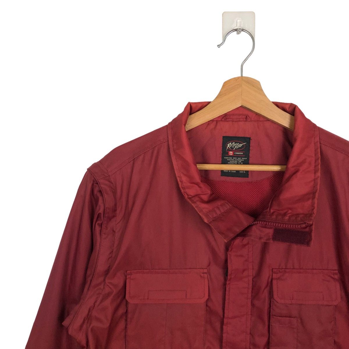 Japanese Brand VINTAGE ROLLER GEAR CANADA BOMBER CARGO JACKET MULTI POCKET Size US L / EU 52-54 / 3 - 6 Thumbnail