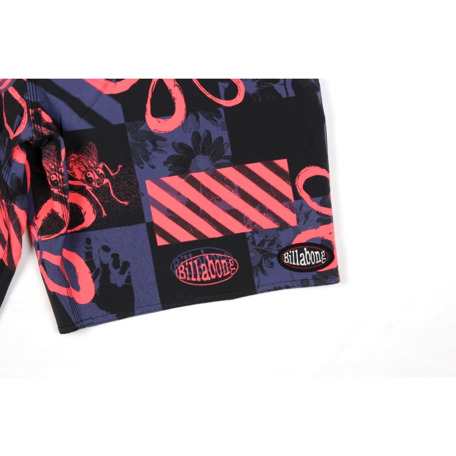 Billabong VINTAGE Billabong Men's Sundays Pro Board Shorts Mid Length 38 Washed Royal Multi KPF0 Size US 38 / EU 54 - 2 Thumbnail