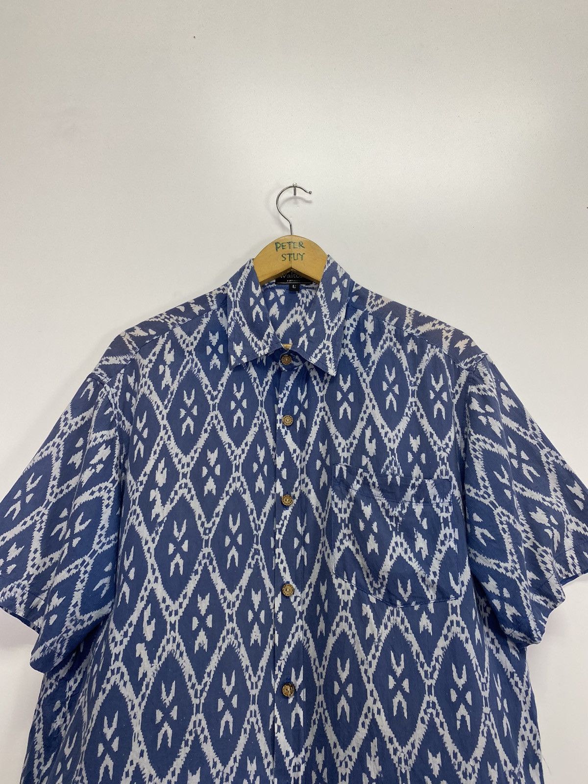 Vintage Vintage Walton’s Fort Kochi Button Up Size US L / EU 52-54 / 3 - 6 Thumbnail