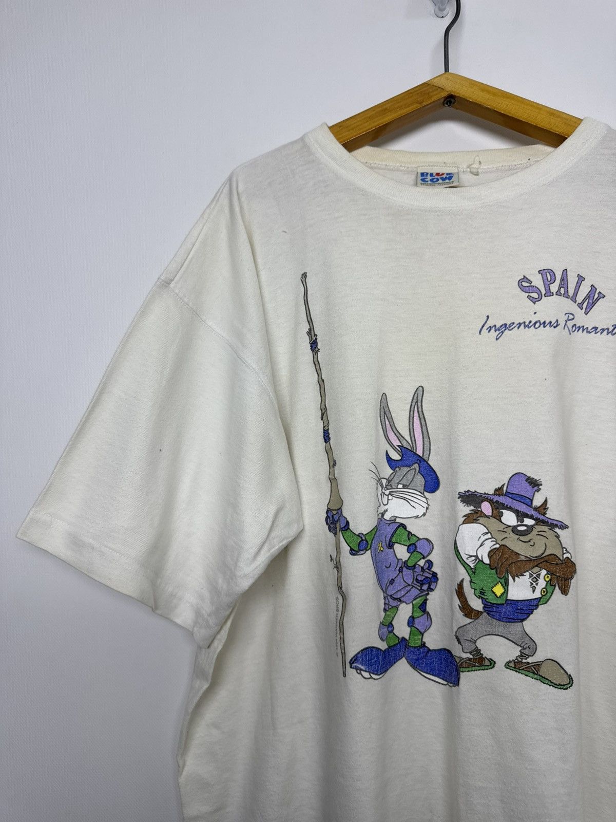 Disney Vintage 90s Looney tunes Orlando Magic t-shirt Size US XL / EU 56 / 4 - 1 Thumbnail