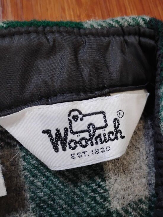 Woolrich Woolen Mills Vintage 80s Woolrich Checker Flannel Wool Button Shirt Size US M / EU 48-50 / 2 - 4 Thumbnail