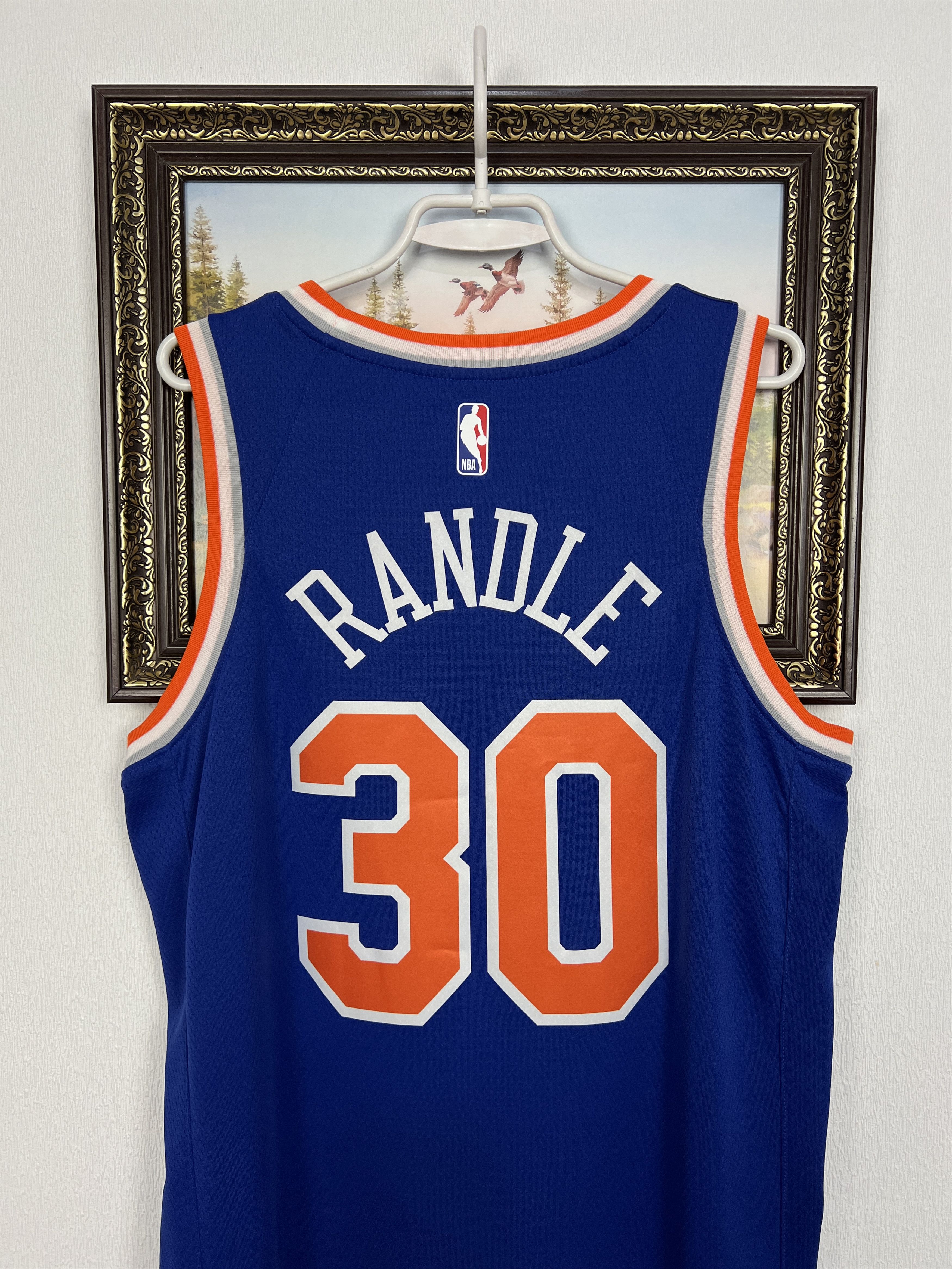 Nike Nike New York Knicks #30 Randle Jersey NBA Trikot Shirt Rare Size US L / EU 52-54 / 3 - 8 Thumbnail