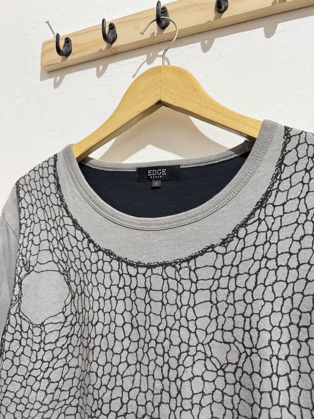 14th Addiction × Hysteric Glamour × If Six Was Nine Y2k Edge rupert mesh 2 layer ifsixwasnine long sleeve Size US L / EU 52-54 / 3 - 4 Thumbnail