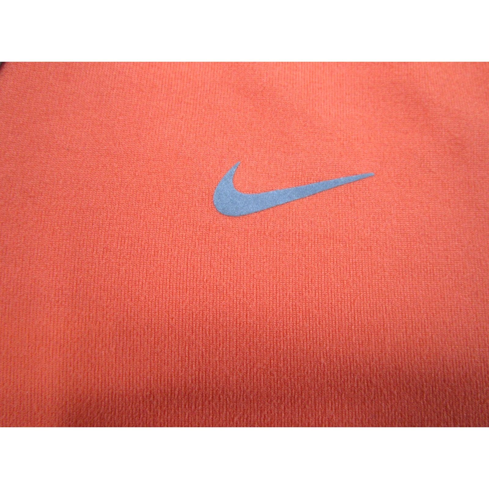 Nike Nike Dri-FIT Running V-Neck Orange Lightweight Hoodie Womens Size S Size S / US 4 / IT 40 - 5 Thumbnail