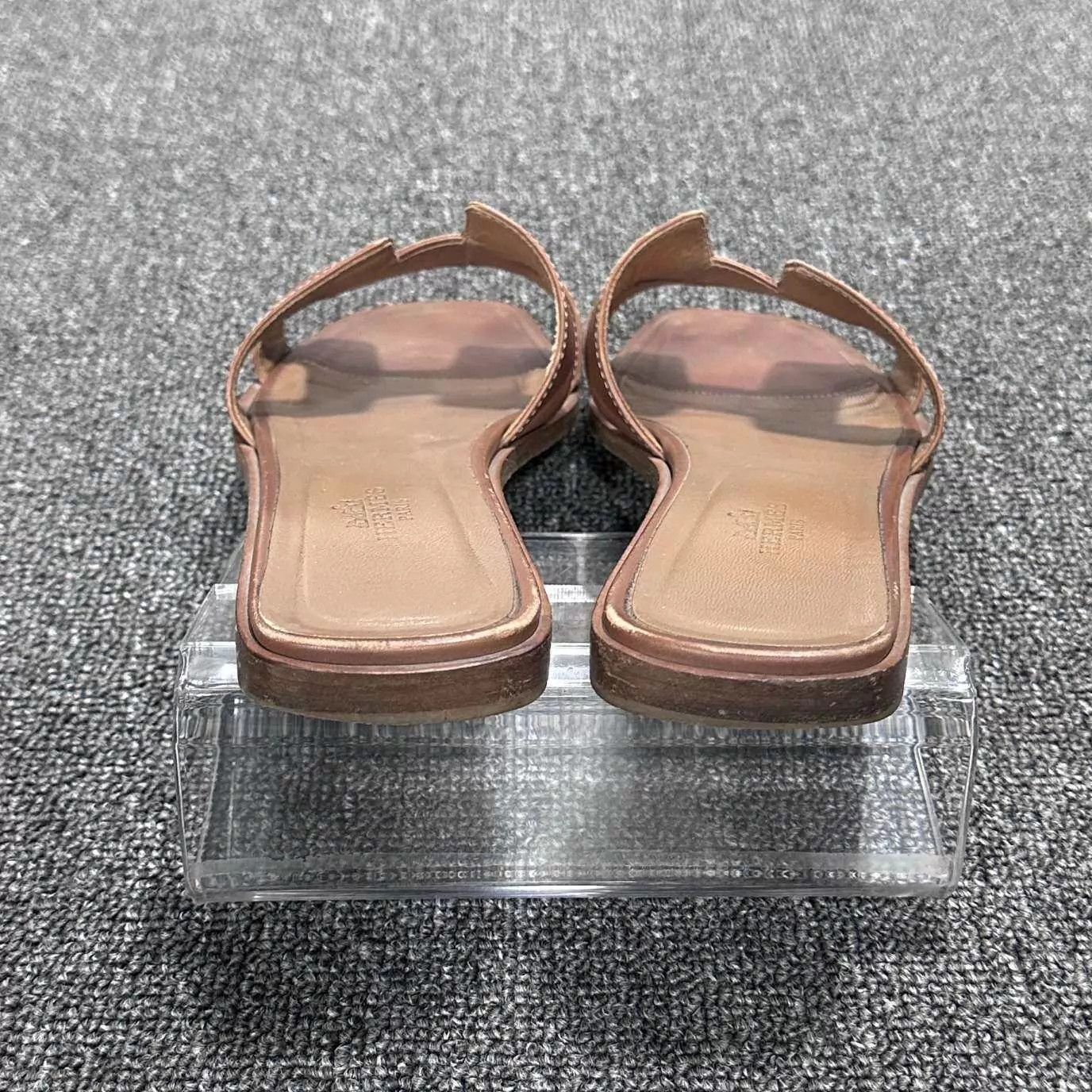 Hermes HERMES Brown 95 New Slippers 38.5 Size US 8 / IT 38 - 5 Thumbnail