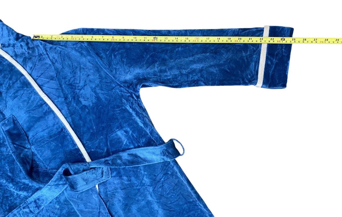 Designer × If Only Was True × Japanese Brand Vtg ELLE CHANTE Bath Rope Velvet Size 22" - 20 Thumbnail
