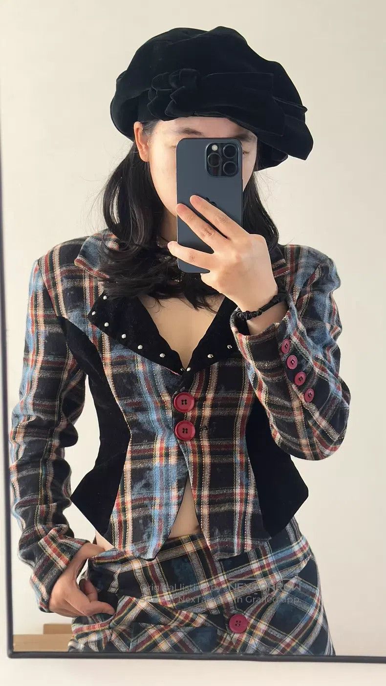 Vivienne Westwood Vivienne Westwood 90s Black Velvet Bow Hat Size ONE SIZE - 4 Thumbnail