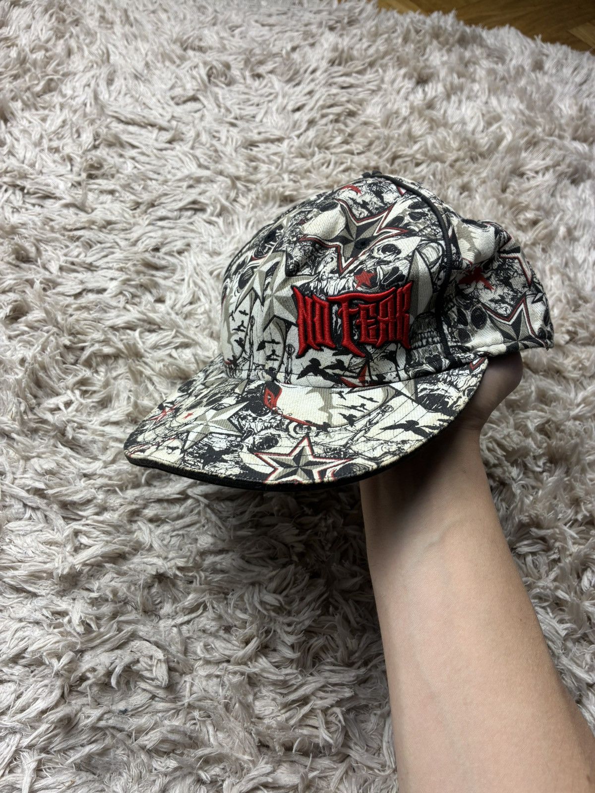 No Fear No fear vintage skull hat Size ONE SIZE - 3 Thumbnail
