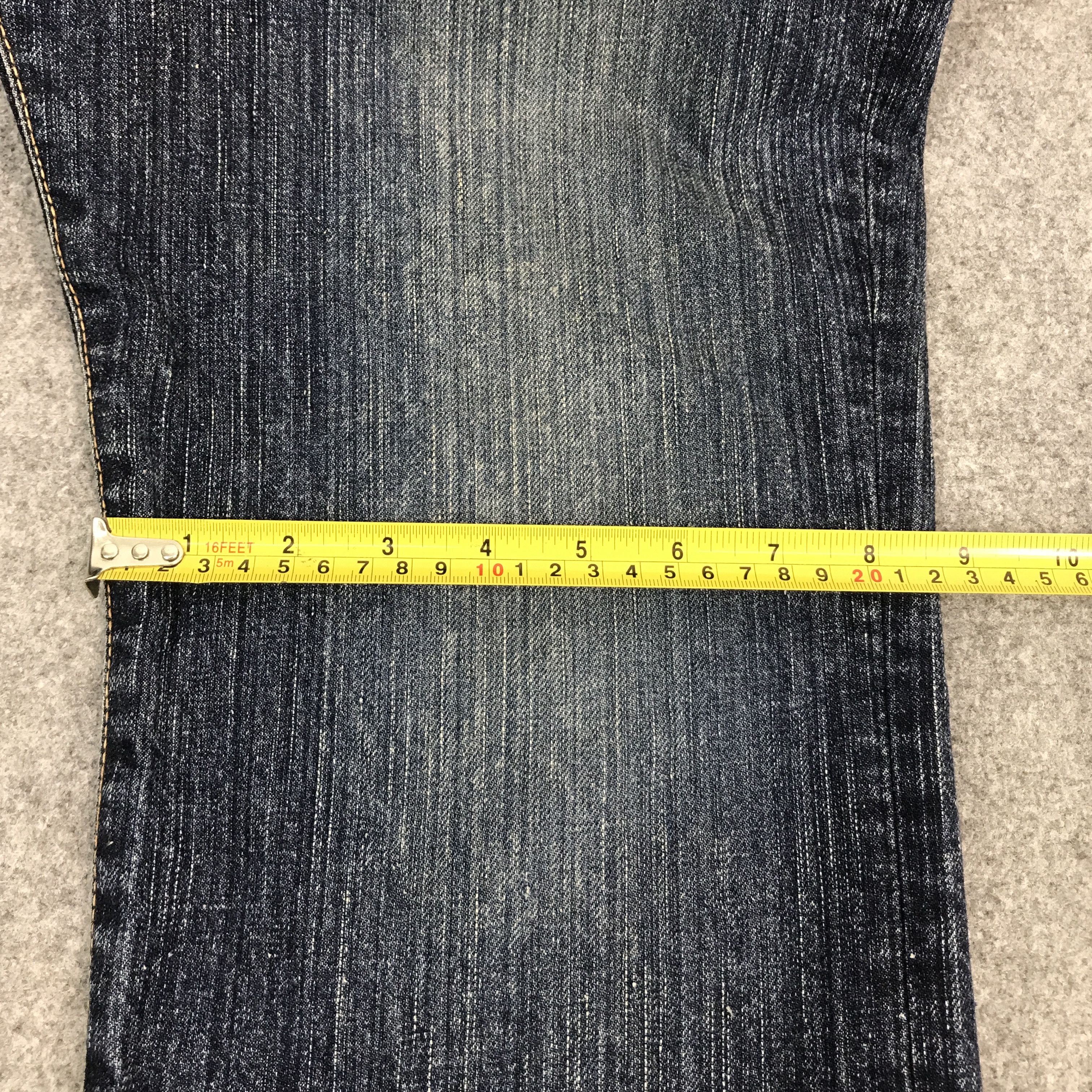 Edwin × Japanese Brand Flared edwin Japan bootcut distressed jeans Size US 34 / EU 50 - 11 Thumbnail